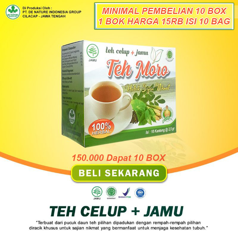 Teh herbal Teh moro baik untuk kesehatan | Lazada Indonesia