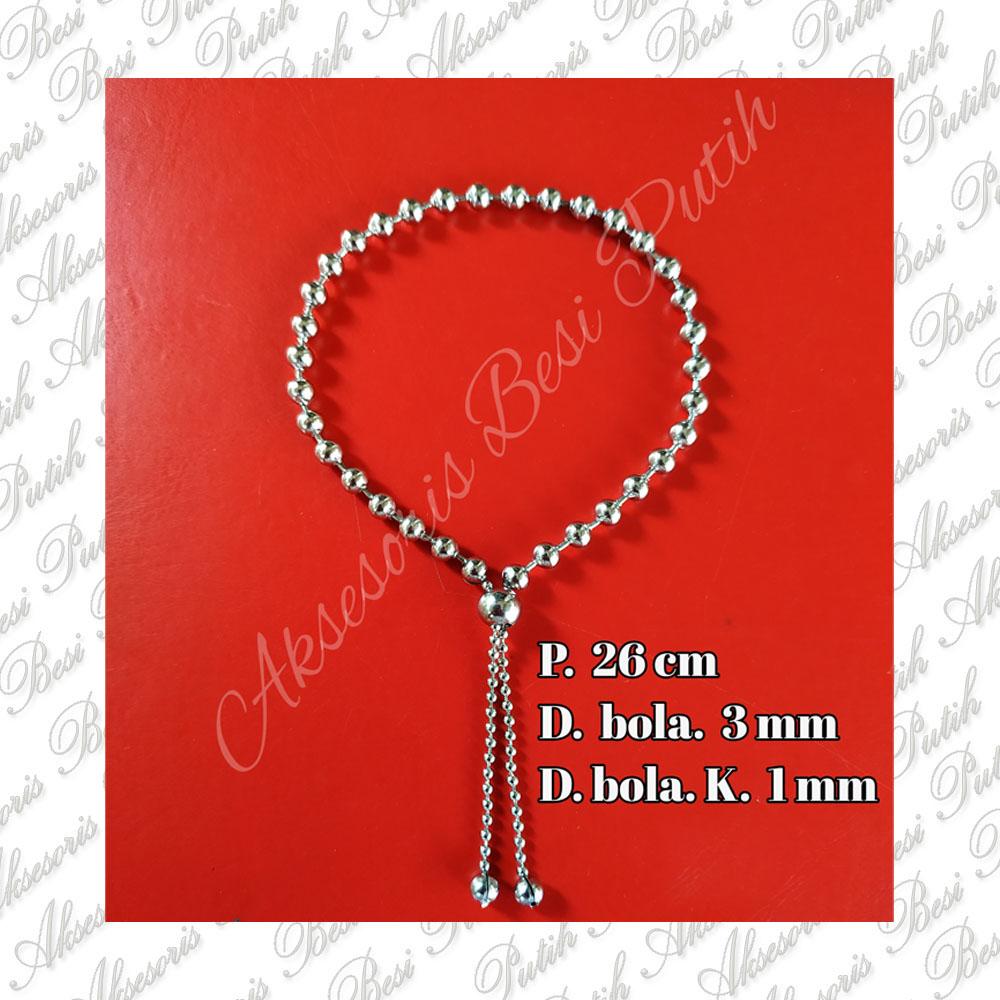 Gelang Bijilada Kecil Model Iketan Tarik