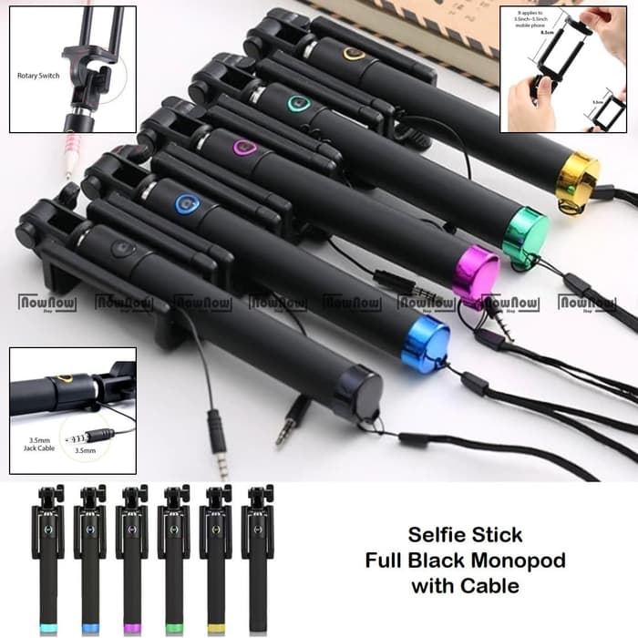 Bisa Bayar Di Tempat Tongsis Selfie Stick Monopod Tombol Kabel Full Black Tongkat Narsis Sedia Juga Tripod Hp Dan Kamera Vlog Tripod Handphone Tripod Hp Dan Ring Light Tripod Ringlight Lazada Indonesia