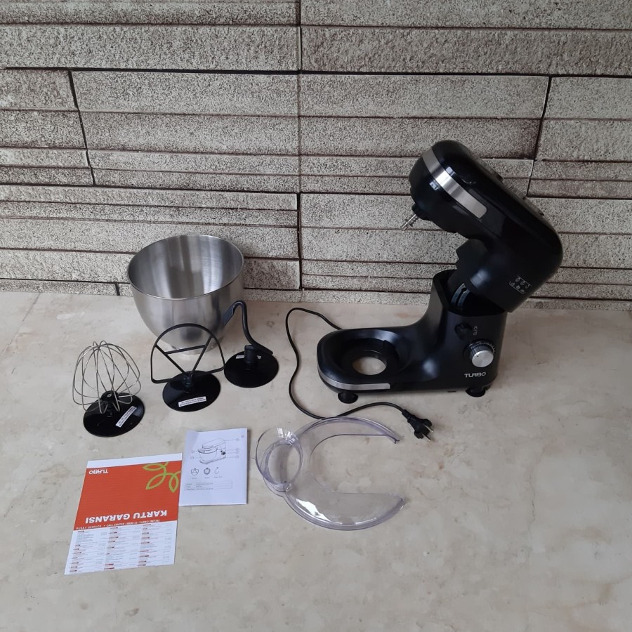 TURBO BY PHILIPS MIXER GRANDE 5LITER EHM 9595 MIXER ROTI STAINLESS ORI