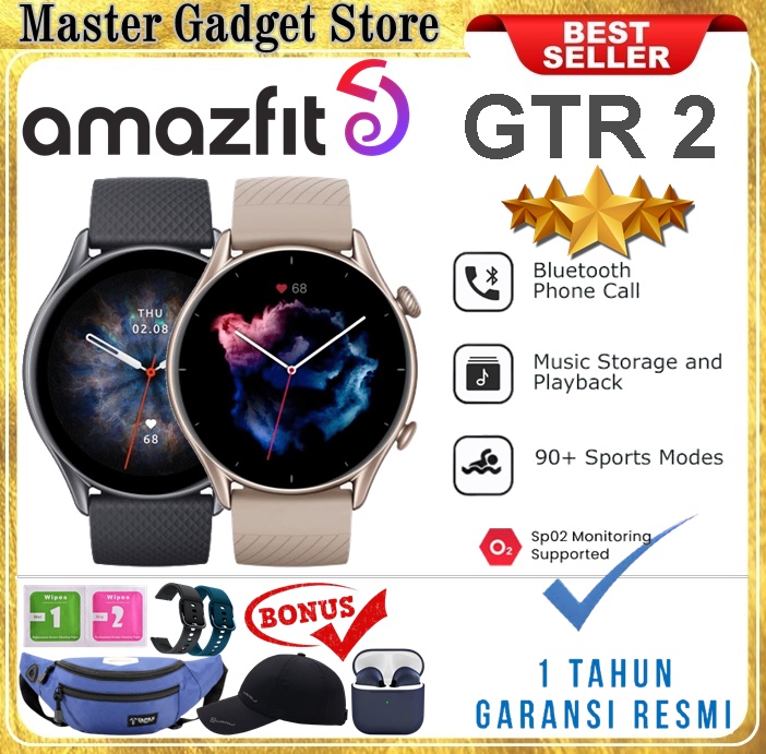 Amazfit GTR Smartwatch Classic Sport International Garansi Resmi - Main Image