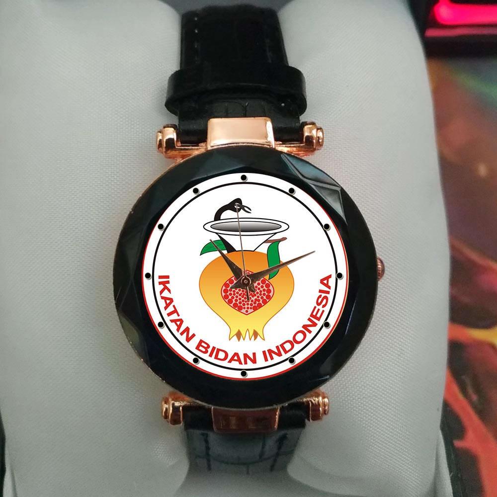Jam Tangan Wanita Custom IBI Ikatan Bidan Indonesia Terbaru