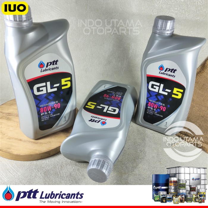 Oli Transmisi Manual 80W90 PTT Lubricants API GL5 Gear Oil 1L Lazada