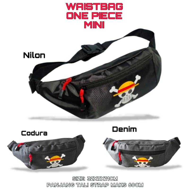 Tas Selempang Anak Laki Laki Onepiece Waist bag Mini Anak Cowok