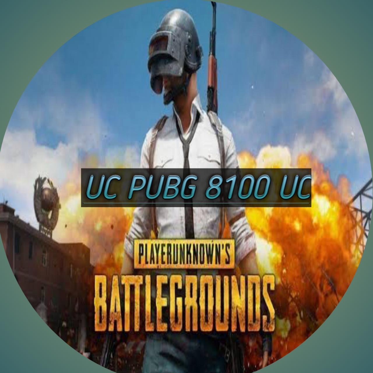 UC PUBG MOBILE 8100 UC