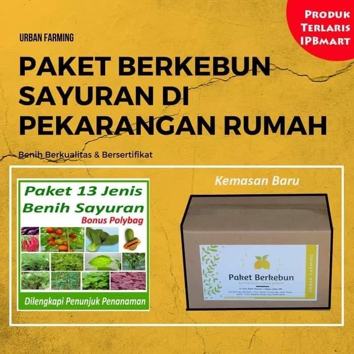 BEST SELLER Paket 13 Jenis Benih / Bibit Tanaman Sayuran (Bayam, Pokcoy, cabe dll) - yrsvffzW