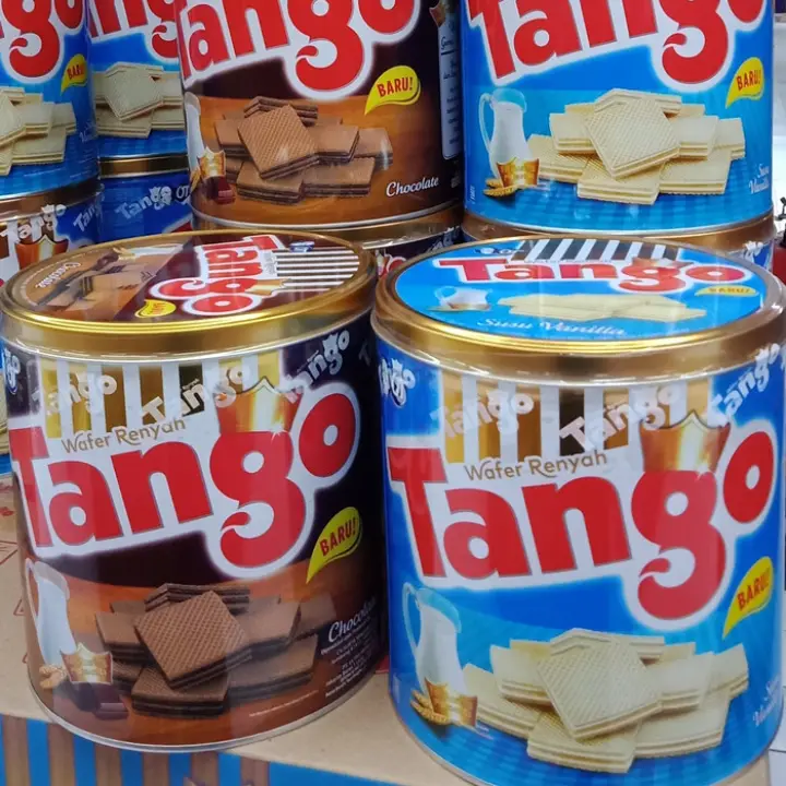 Cod Wafer Tango Kaleng Cokelat Terlaris Lazada Indonesia