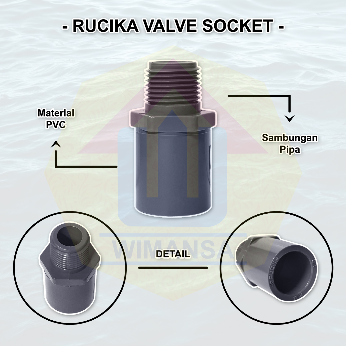 Harga Valve Socket Pvc