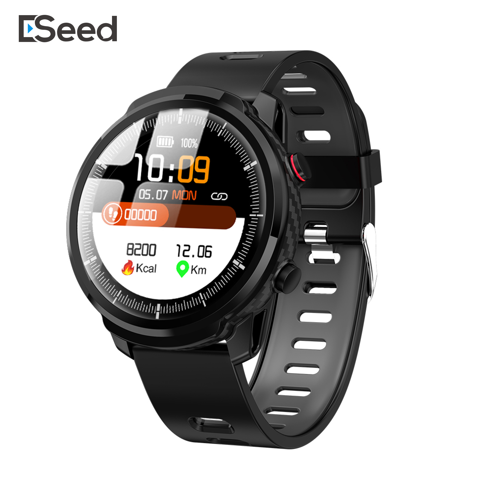 【Updated Version】eseed Smart Watch L5 Pro/S10 Plus IP68 Tahan Air Layar Sentuh Penuh Siaga Panjang Jam Tangan Pintar untuk IOS Android Ponsel