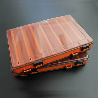 orange tackle box