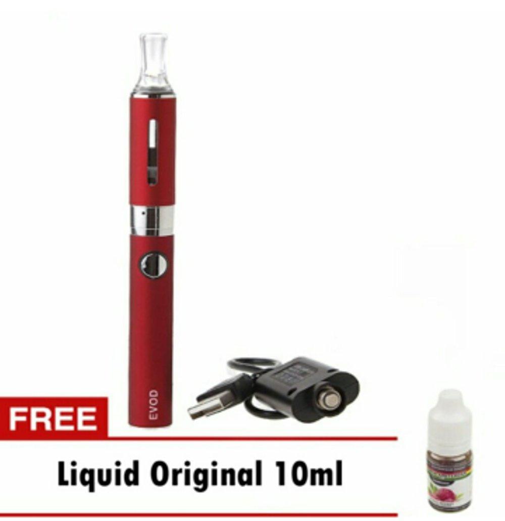 Rokok Elektrik Vapor Evod Single Blaster Pack Merah + Free Liquid Rokok Elektrik Vapor Evod Single Blaster Pack Merah + Free Liquid
