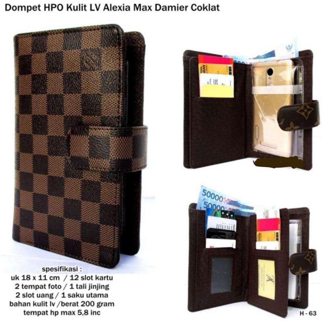 (Bisa COD) DOMPET LV HP IMPORT WANITA MULTIFUNGSI BISA SIMPAN HP KARTU UANG. / DOMPET LIPAT WANITA / DOMPET LIPAT MURAH