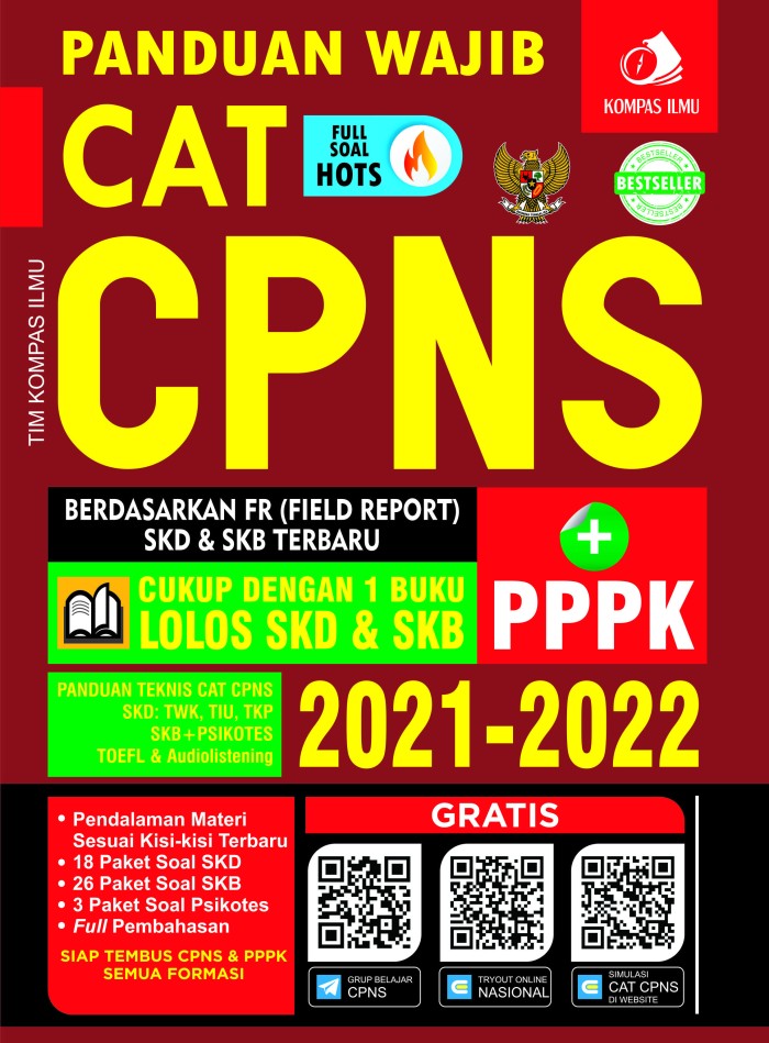 Buku Panduan Wajib Cat Cpns 21 22 Skd Skb Terbaru Terupdate Berkualitas Lazada Indonesia