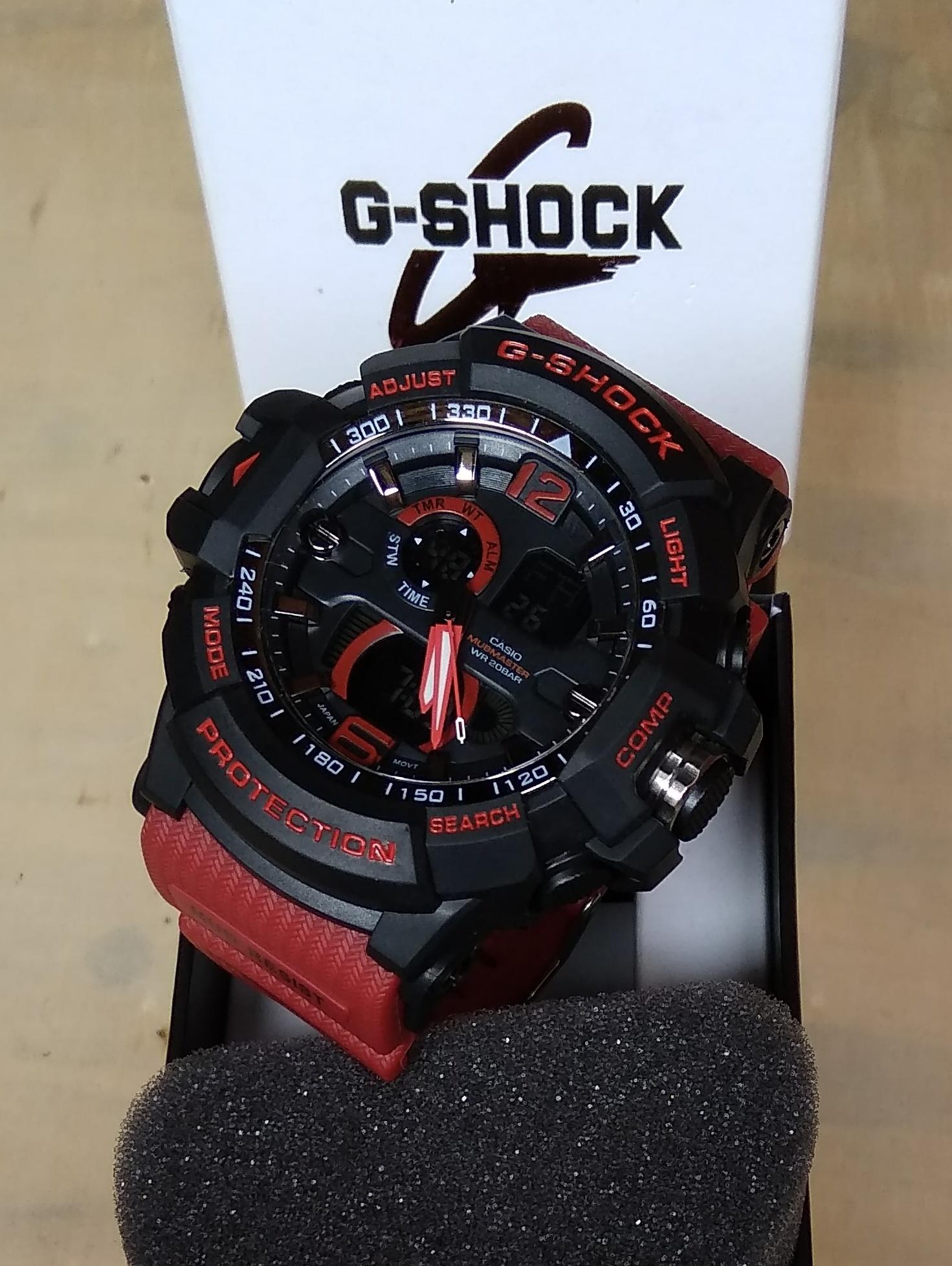 PROMO JAM TANGAN SPORT FASHION PRIA CASIO G SHOCK_GS G2508 NEW DUAL TIME TAHAN AIR / WATER RESIST TERBARU