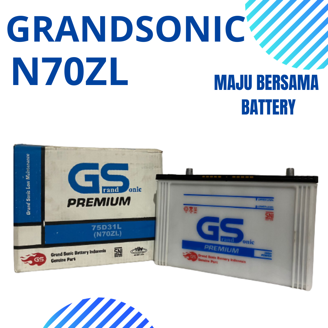 Aki Mobil Isuzu Cedric N70ZL Accu Basah | Lazada Indonesia