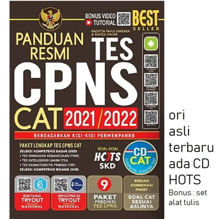 Ready Buku Persiapan Panduan Resmi Tes Cpns Cat Terbaru Terlaris Best Seller Limited Lazada Indonesia