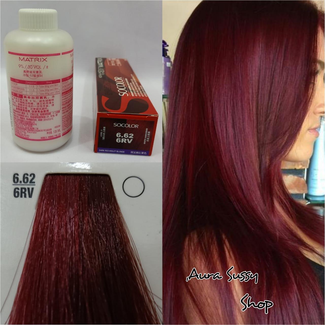 Matrix So Color 6 62 Red Violet Blonde Oxidant 135 Ml Lazada
