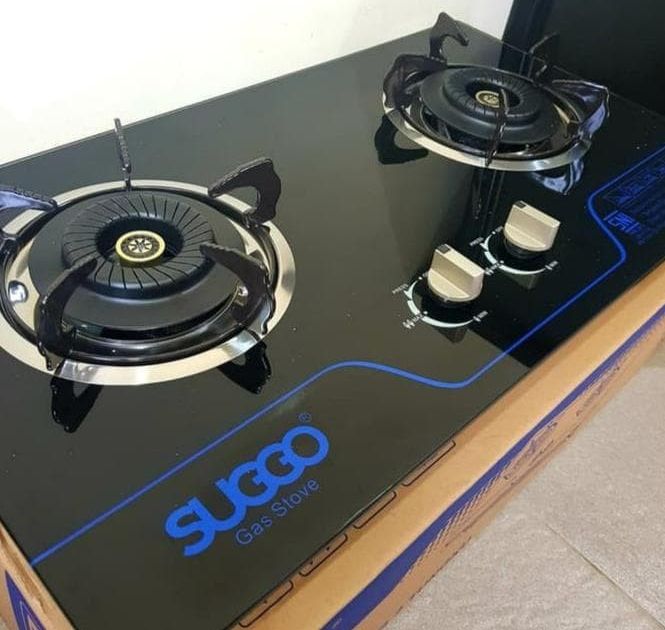 Kompor Gas Tanam Suggo | Kompor Kaca Modern Stylish Kompor Tanam gas