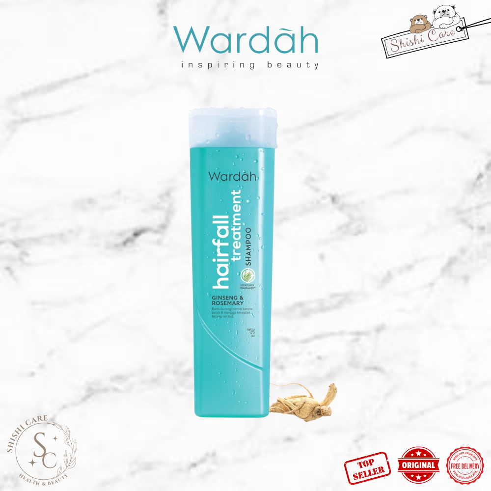 Wardah Hair Fall Treatment Shampoo Ginseng & Rosemary 170ml Original