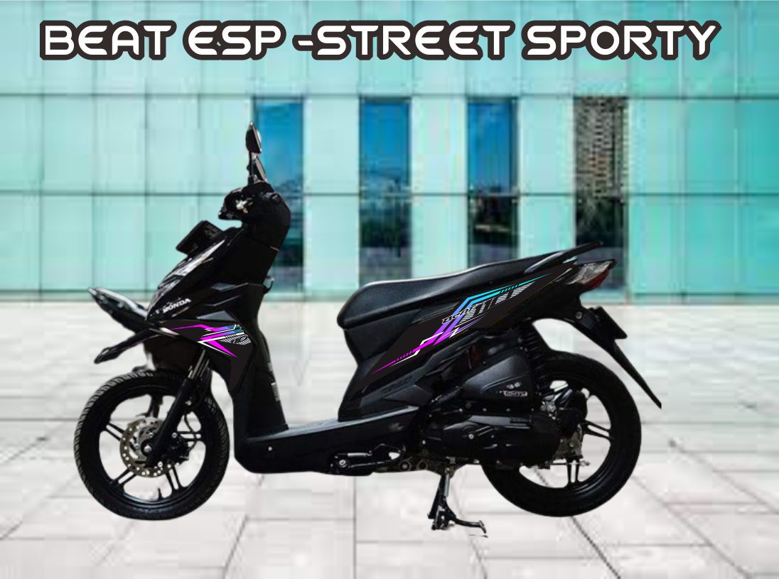 DECAL STRIPING LIS BODY MOTOR BEAT ESP 2017 -2018 TIPE DONAT VARIASI ...