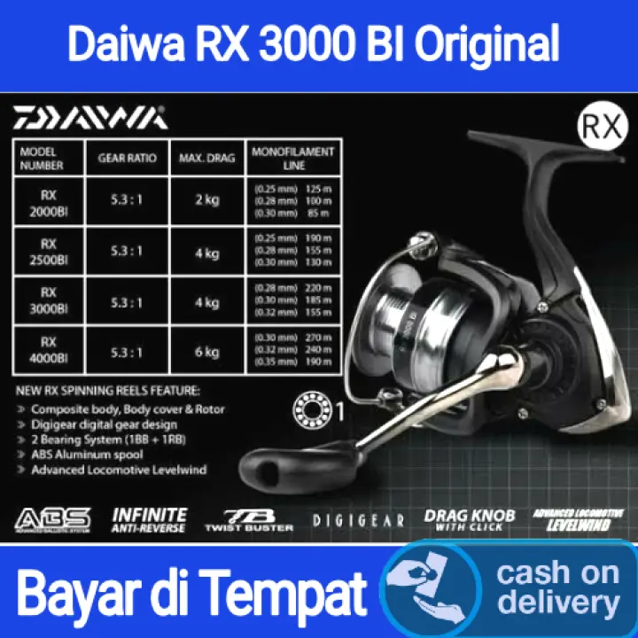 daiwa rx 3000 bi
