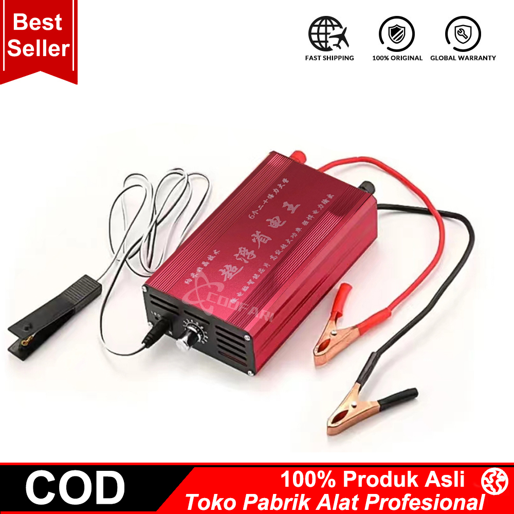 Inverter Daya Transformator 16 Tabung DC 12V Ke AC 220V PSW Inverter ...