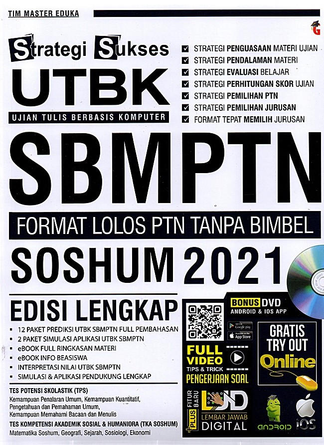 Sbmptn Soshum 2021 - Strategi Sukses Utbk Sbmptn Soshum 2021 Gramedia