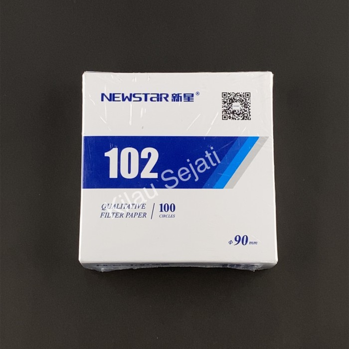 Newstar Kertas Saring Qualitative Filter Paper 102 Medium Speed 90 mm ...