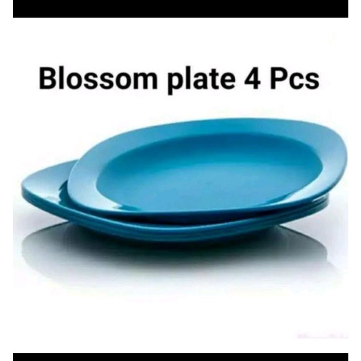 Piring Tupperware Isi 4 Blossom Plate Tupperware Lazada Indonesia 3780