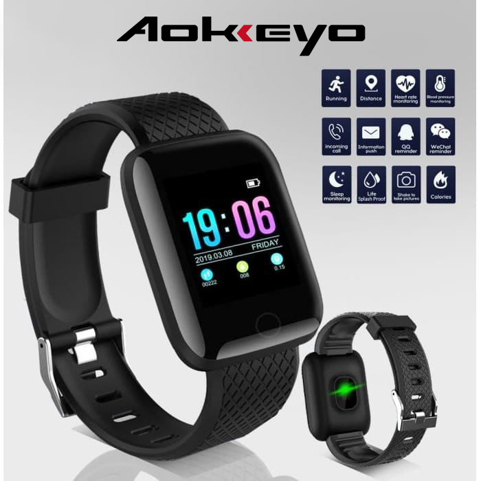 AOKEYO 116 Plus Smartwatch Bluetooth Smartband Fitness Tracker