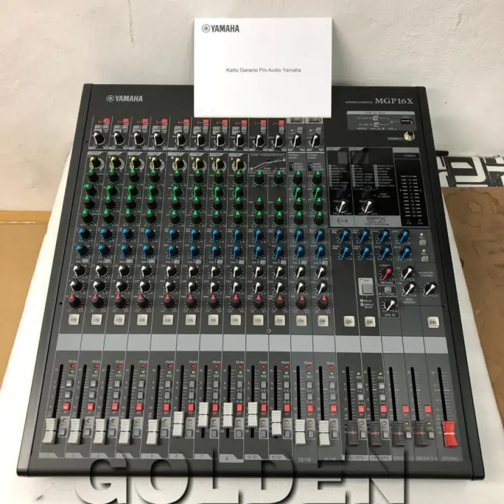 Mixer Yamaha Mgp 16 X Original Yamaha Mgp16x 16 Channel Lazada Indonesia