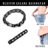 Inniso Gelang Tangan Magnet Blustin Pria Terapi Kesehatan Pengurus Badan Dan Pengecil Perut Blustin 2 Lazada Indonesia