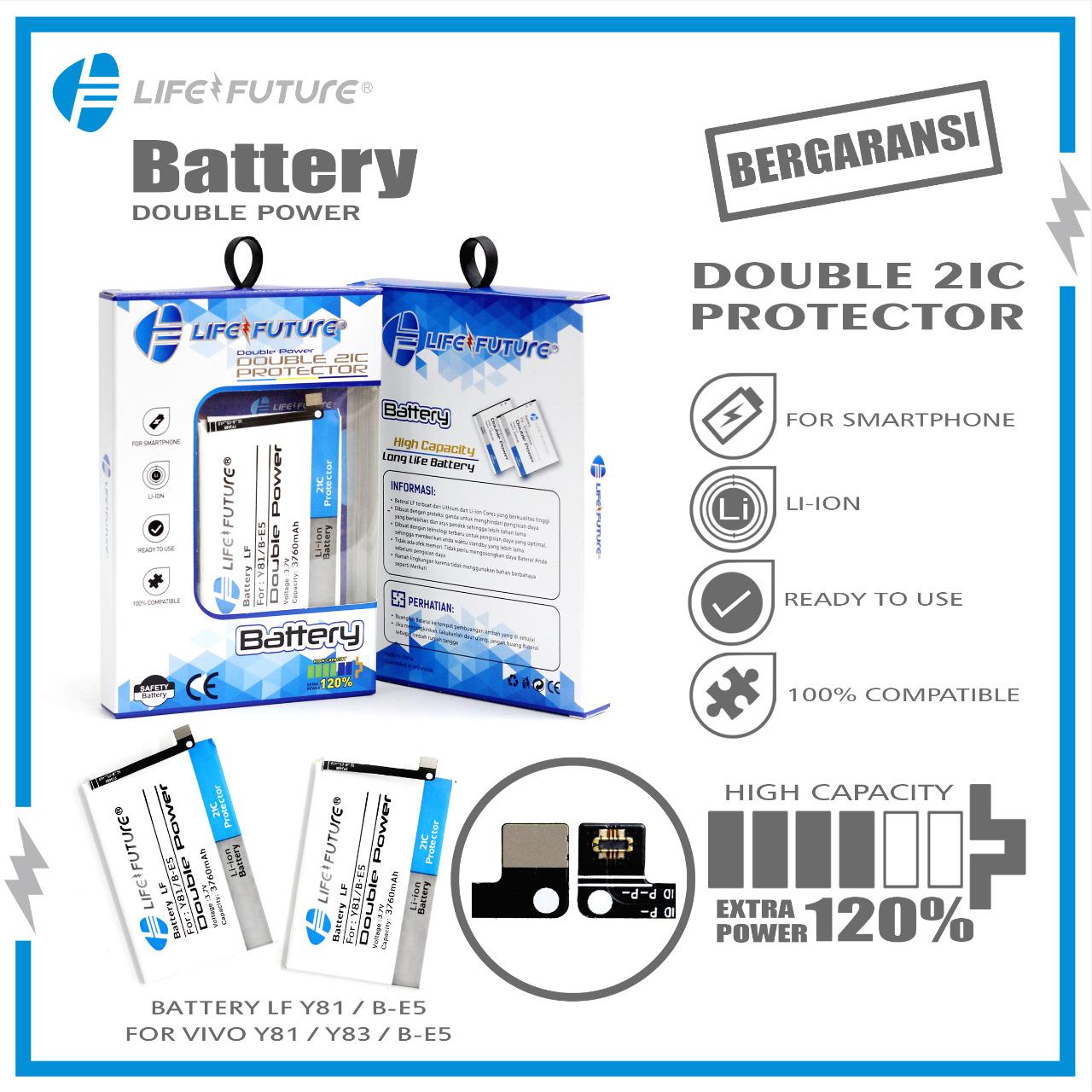 BATRAI / BATTERY / BATERAI / BATRE LF VIVO Y81 / Y83 / B-E5