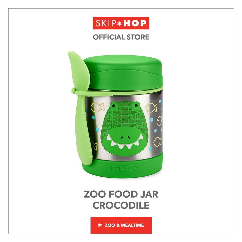 Crocodile Zoo Insulated Food Jar - Crocodile