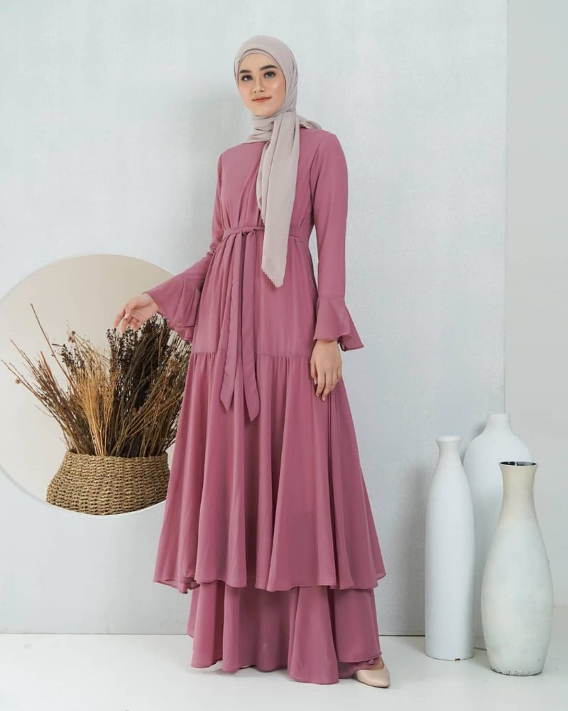 ¡Y ACC Gisella Maxi Bo Wolfice ผู้หญิง Abayas Abayas ผู้หญิงใหม่ล่าสุด ...