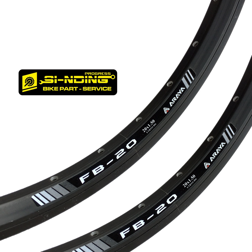 ARAYA BMXリムセット20×1 3/8 36H メッキ　デッドストック ARAYA BMXリムセット20×1 3/8 36H メッキ デッドストック