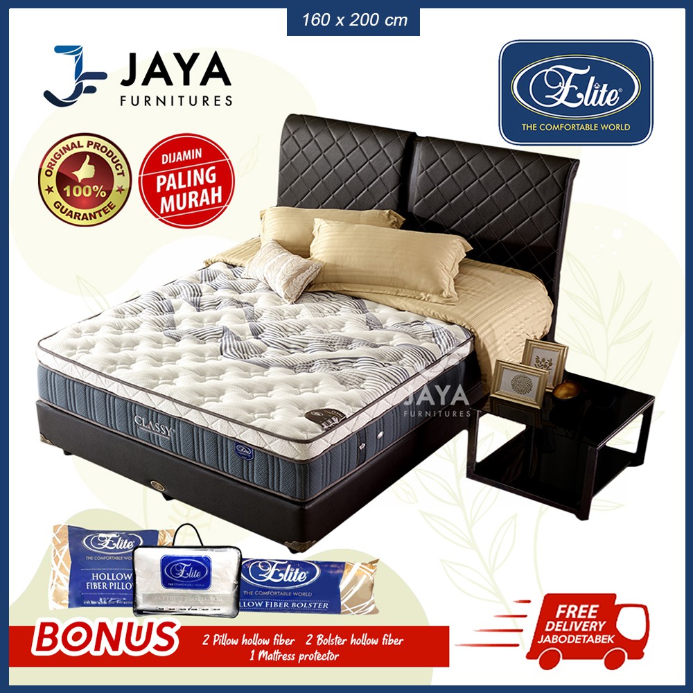ELITE SPRING BED CLASSY FULL SET Lazada Indonesia