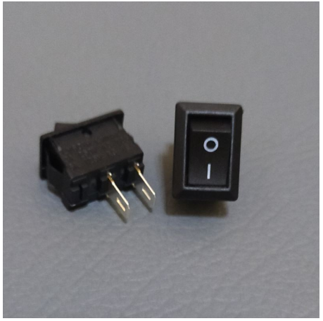 Saklar Rocker Switch ON-OFF Hitam 2pin - Switch Hitam ON-OFF 2 kaki ...