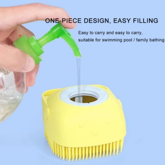 Bisa COD SILICONE MASSAGE BATH BRUSH 