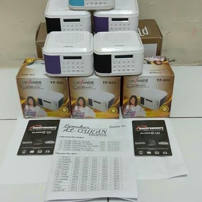 SPEAKER MUROTAL ADVANCE TP 600 ISI 30 JUZ + MEMORY 8 GB