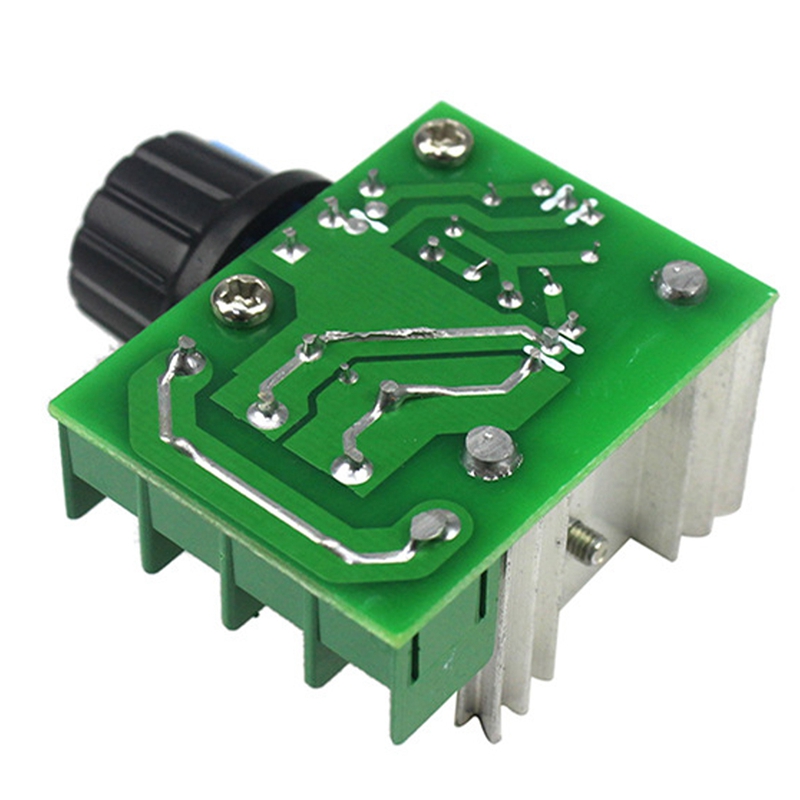 2 Pcs Speed Controller for AC Motor AC 220V 2000W Thyristor Motor Speed