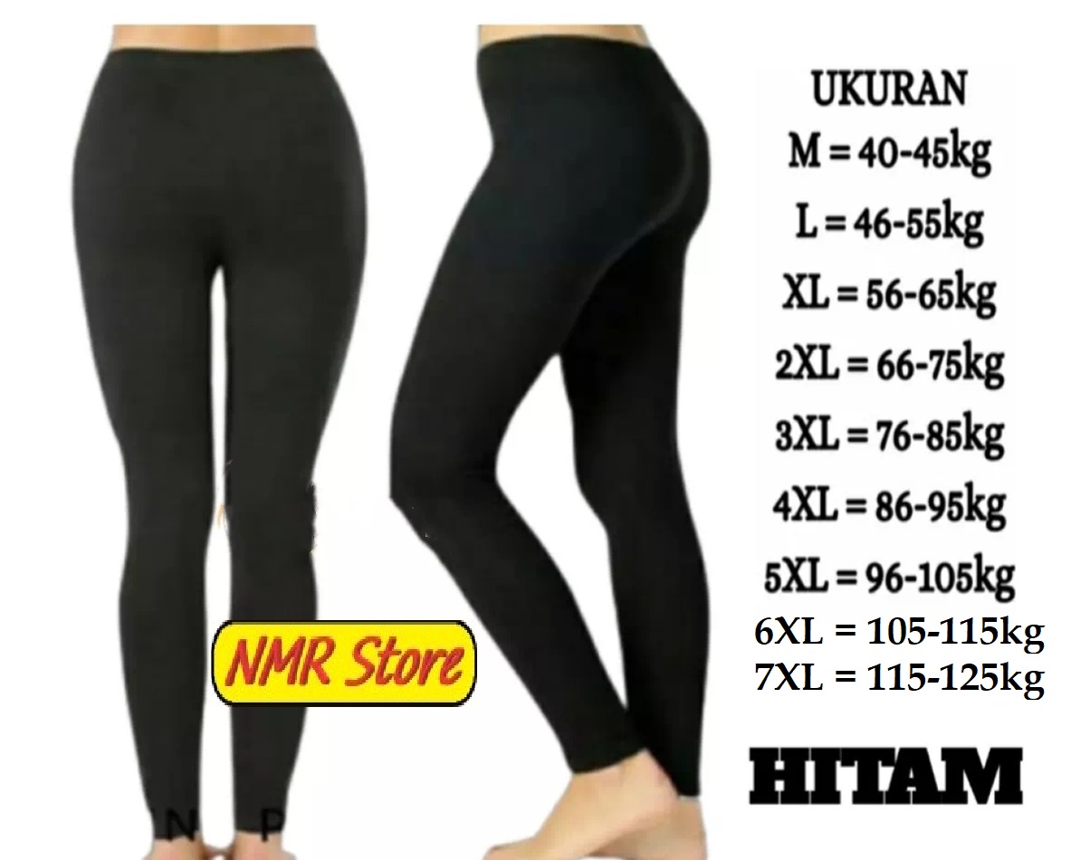 leging jumbo leging polos celana wanita legging big size leging panjang