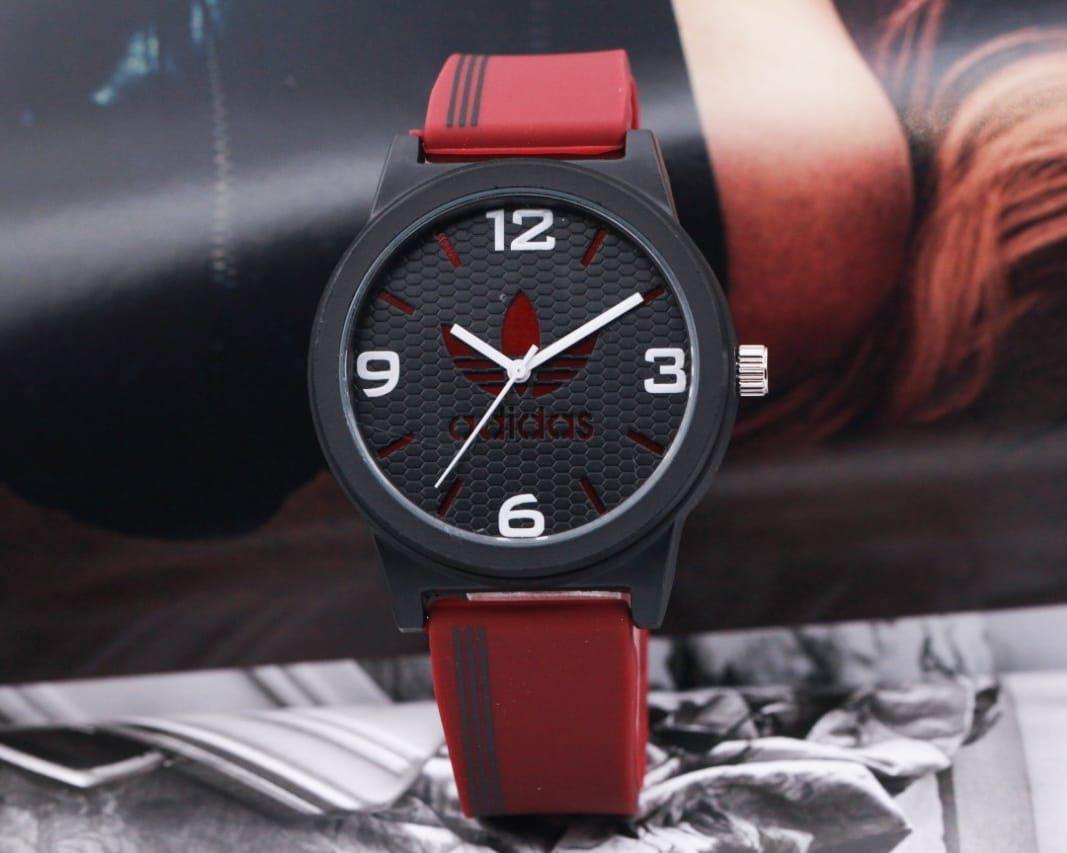 everest toys Jam Tangan Adidas New 8520_free box_tali rubber