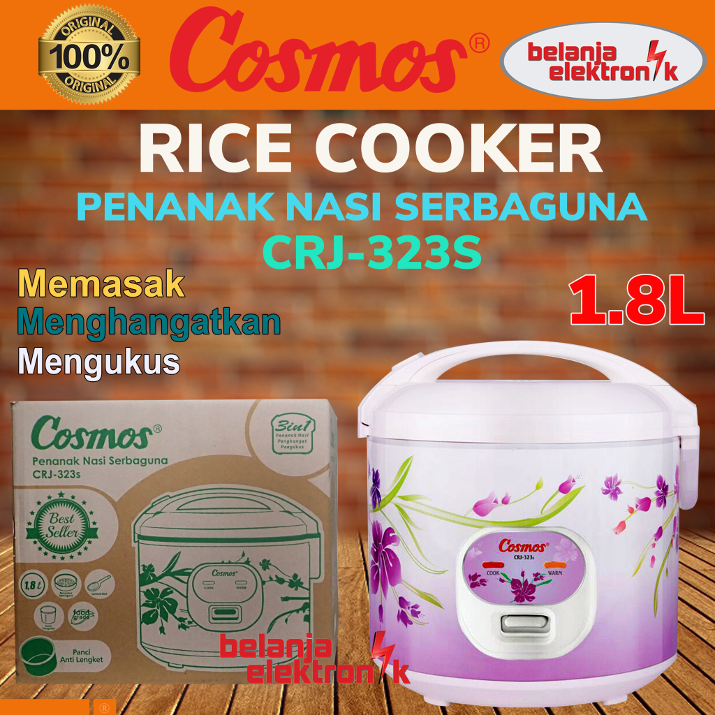 harga rice cooker cosmos crj 323s