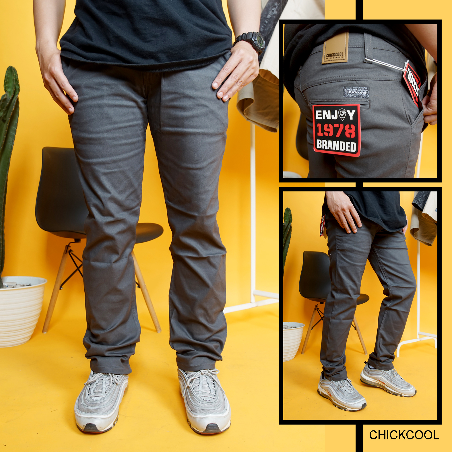 Chickcool Celana Chino Chinos Pants 