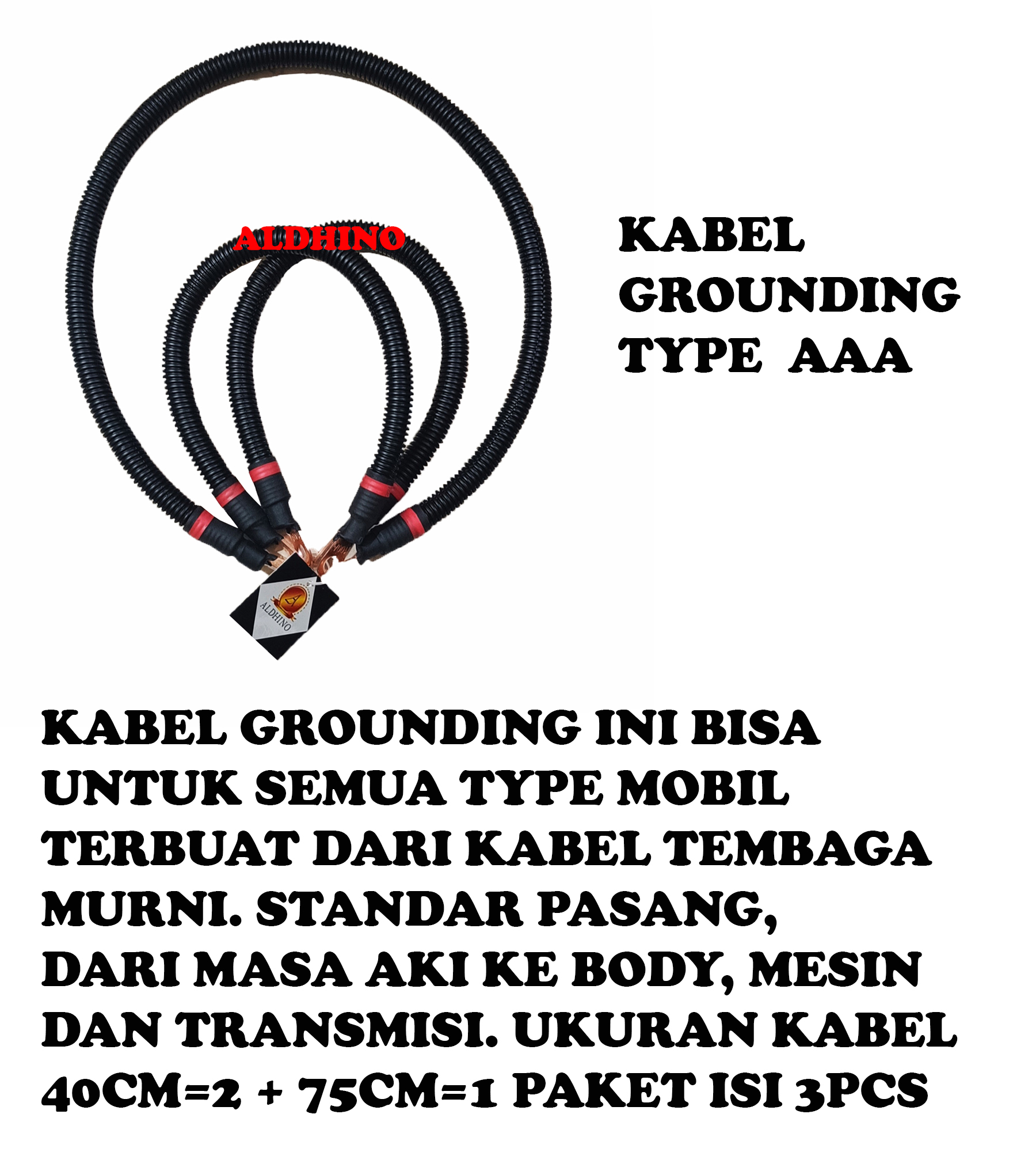 Kabel Grounding Mobil Bisa Untuk Semua Jenis Mobil Kabel Grounding