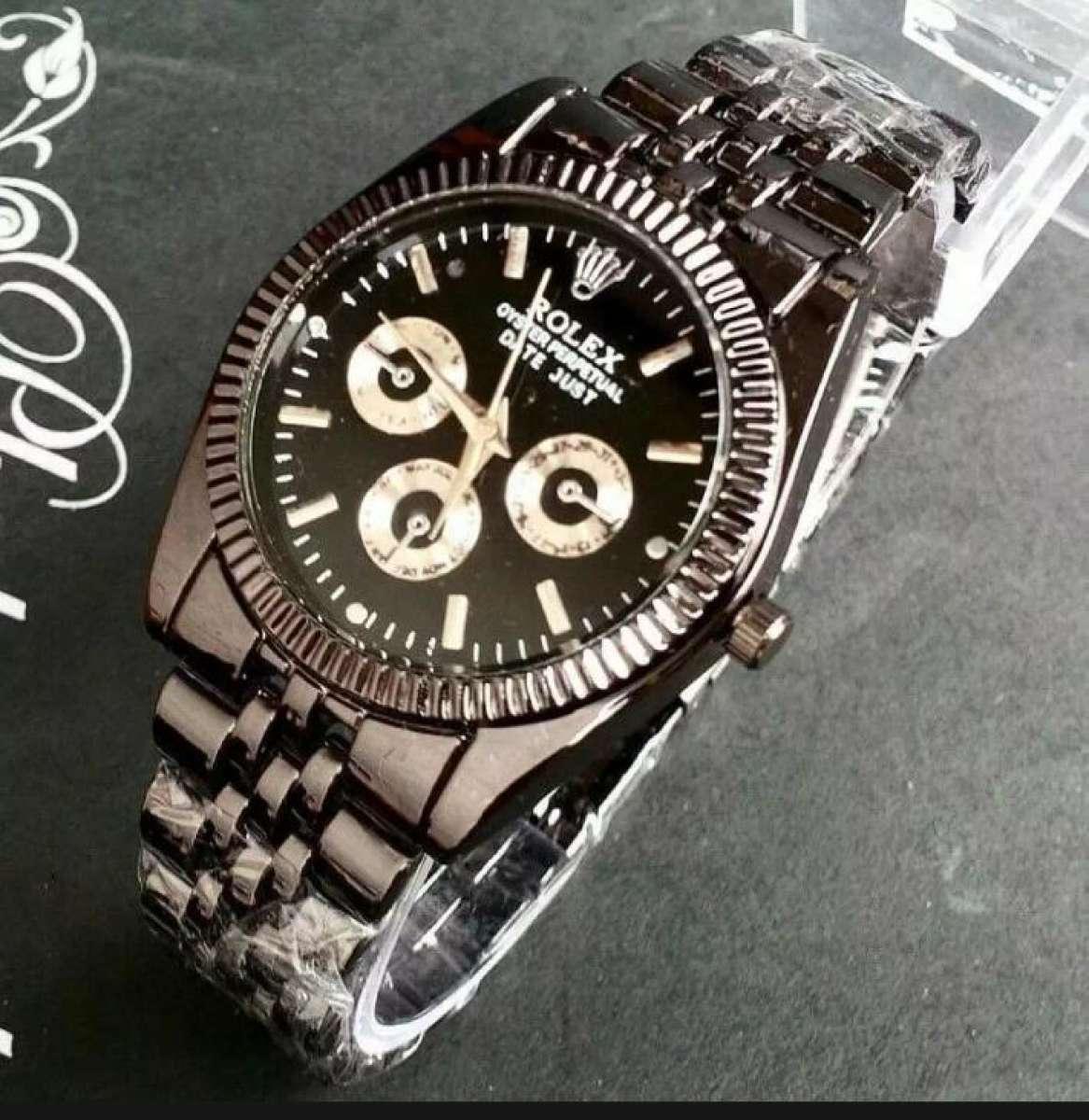jam tangan rolek cowok/cewek/free batrai/model baru/harga promo