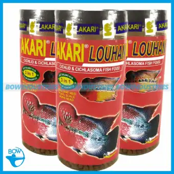 Bowindustries Akari Louhan 3 In 1 Makanan Pakan Pelet Ikan Louhan