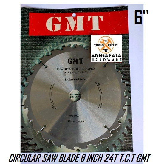 GMT Mata Serkel Circular Saw Blade Mata Gerinda TCT Inch 24T