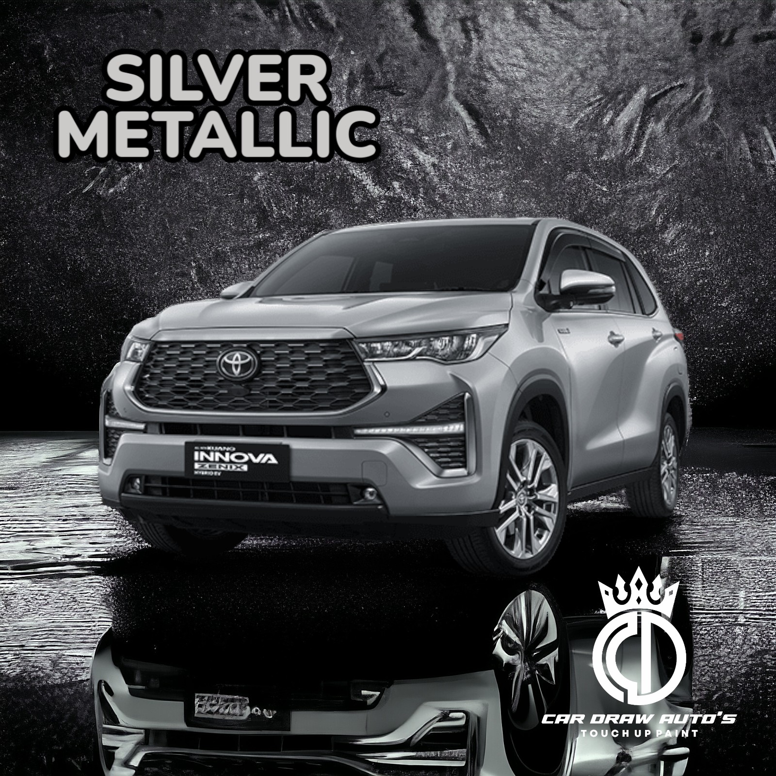 Cat Oles Mobil Toyota Innova Zenix Hitam Putih Grey Silver Terbaru ...